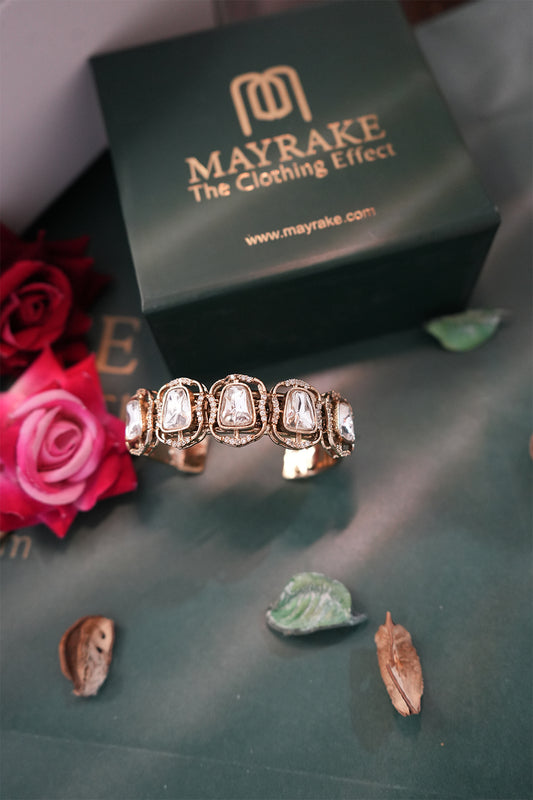 Zarkin White Stone AD Bracelet – Designer Jewellery Piece