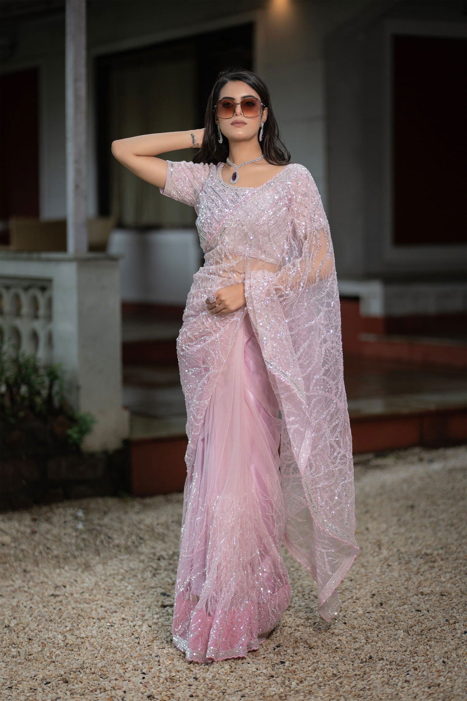 Sequin Sarees