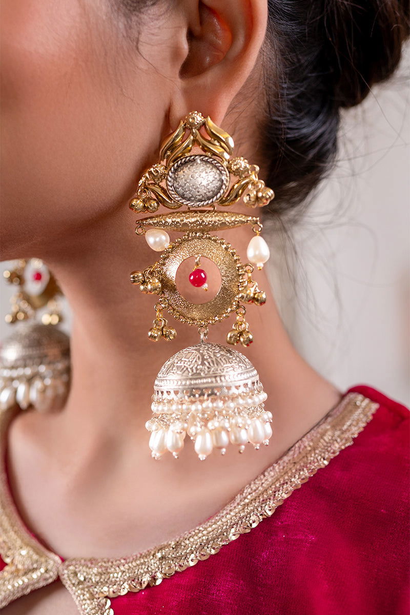 Fuchsia Pink Velvet Shimmering Kurta Palazzo Pant Suit - Mayrake.in