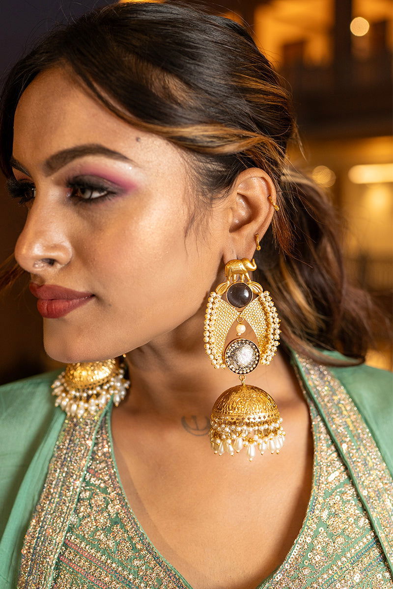 Pastel Green Embroidered Satin Tank Top with Wide Pants and Full Shrug - Mayrake.in