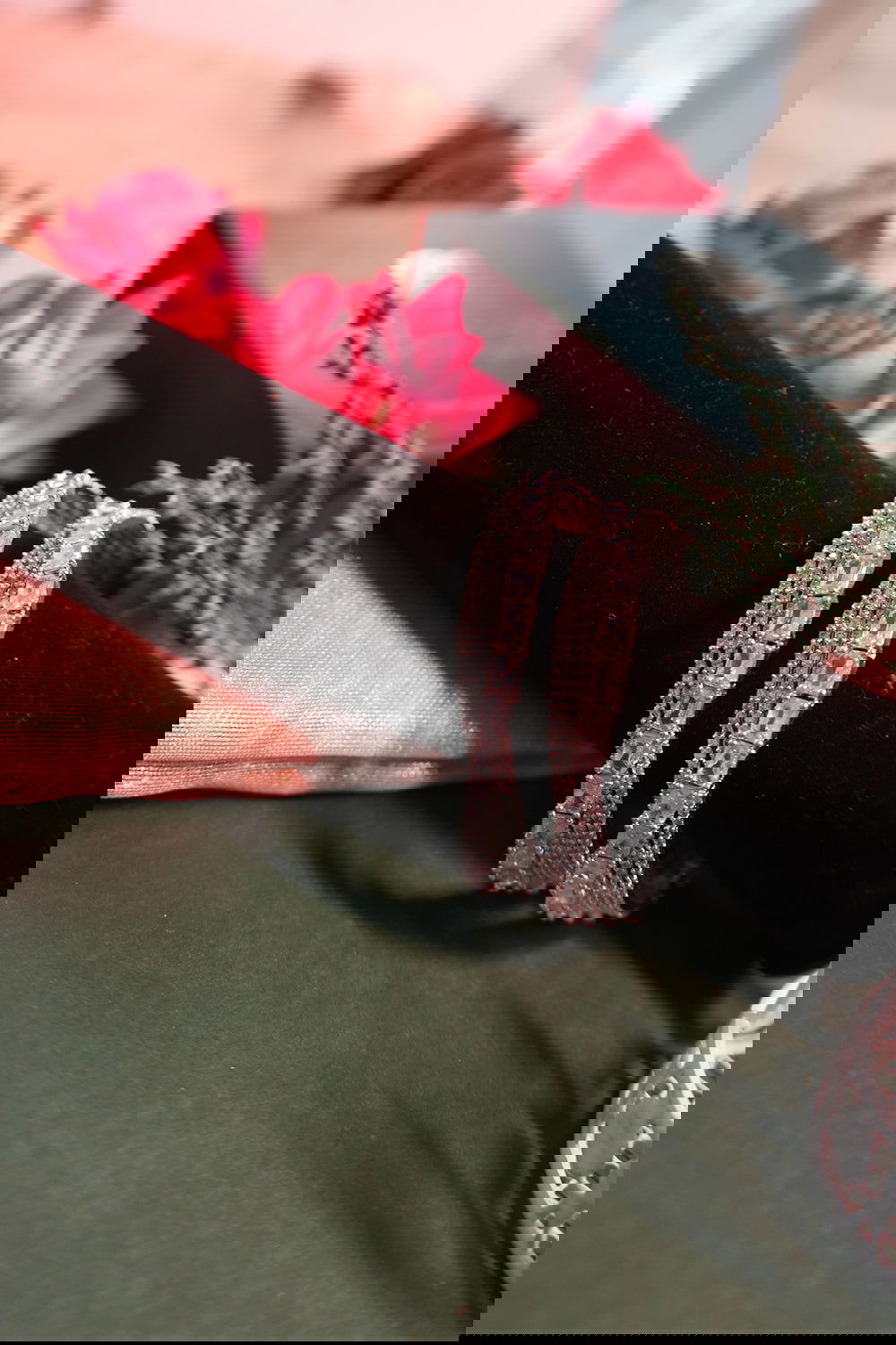 Sparkling Designer Antique-Shape American Diamond Bangles Jewellery Set - Mayrake.in